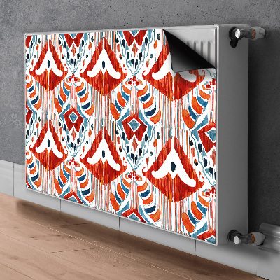 Magnetic radiator mat Ethnic style