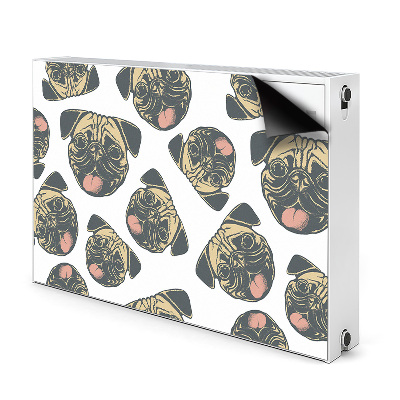 Magnetic radiator cover Pugs