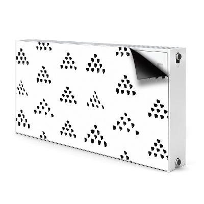 Decorative radiator cover Scandinavian style