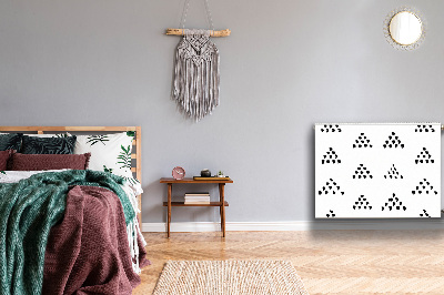 Decorative radiator cover Scandinavian style