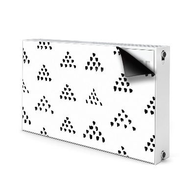 Decorative radiator cover Scandinavian style