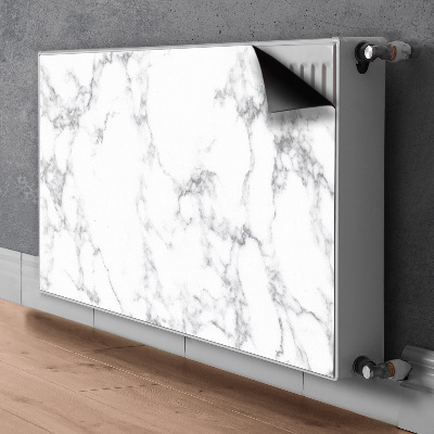 Magnetic radiator cover Marble stone