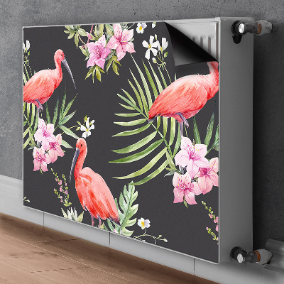 Radiator cover Black Flaming