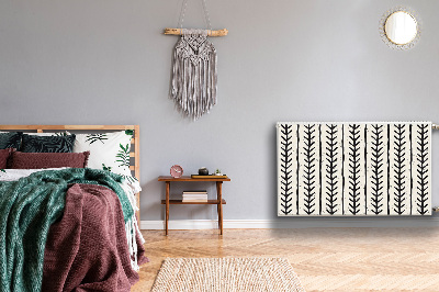 Magnetic radiator mat Flankeet pattern