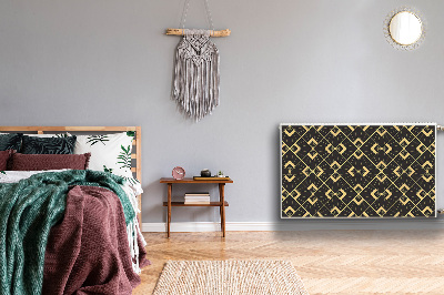 Magnetic radiator cover Modern pattern