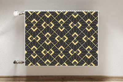 Magnetic radiator cover Modern pattern