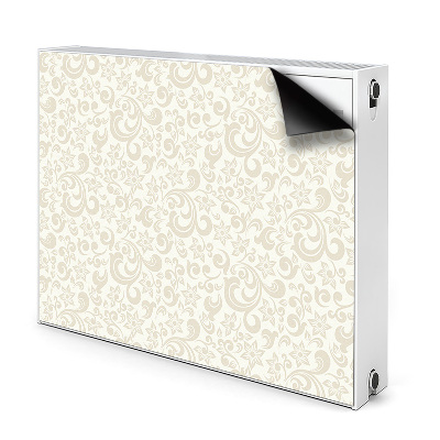 Magnetic radiator mat Baroque pattern