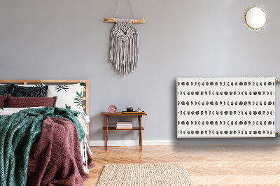 Decorative radiator cover Moon