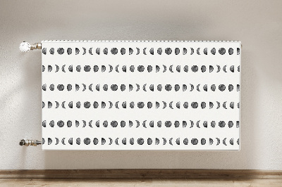 Decorative radiator cover Moon
