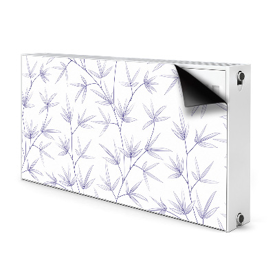 Magnetic radiator cover Leaf