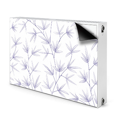 Magnetic radiator cover Leaf