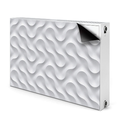 Magnetic radiator mat Wavy 3D illusion