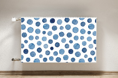 Decorative radiator mat Spots