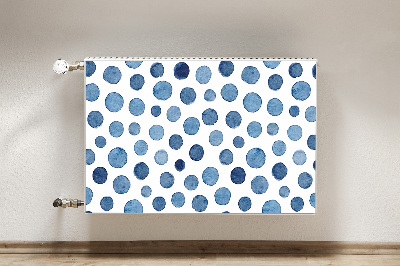 Decorative radiator mat Spots