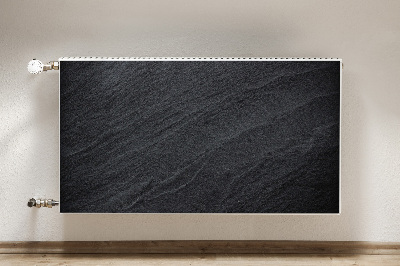 Radiator cover Black sand