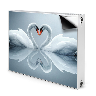 Magnetic radiator cover Swans