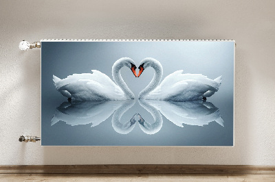 Magnetic radiator cover Swans