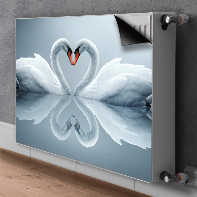 Magnetic radiator cover Swans