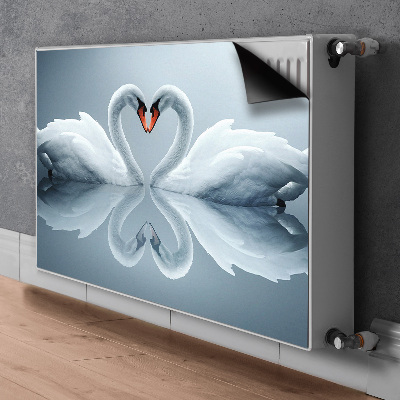 Magnetic radiator cover Swans