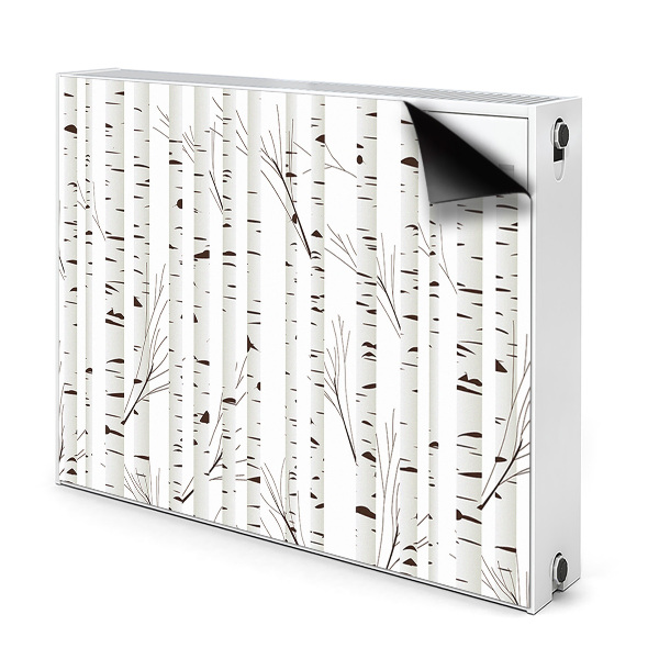 Radiator cover Birch