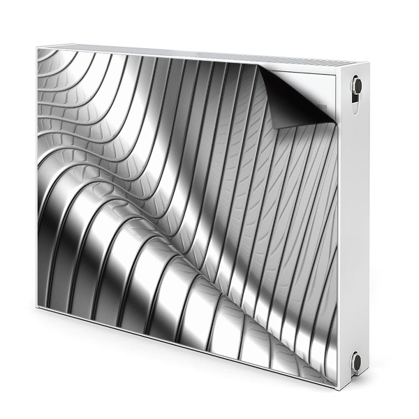 Magnetic radiator cover Metallic