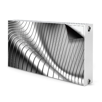 Magnetic radiator cover Metallic