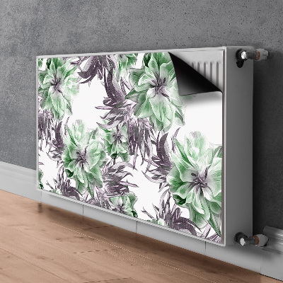 Magnetic radiator cover Magic Flowers