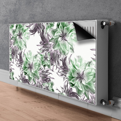 Magnetic radiator cover Magic Flowers