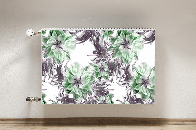 Magnetic radiator cover Magic Flowers