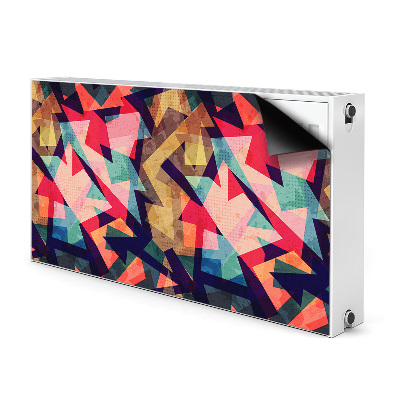 Magnetic radiator mat Autumn abstraction