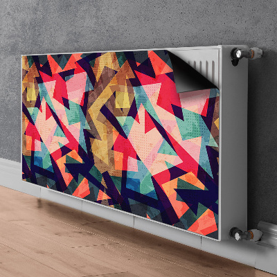 Magnetic radiator mat Autumn abstraction