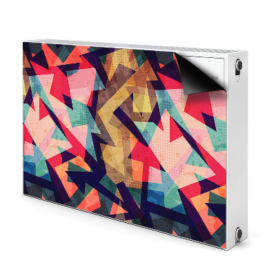 Magnetic radiator mat Autumn abstraction