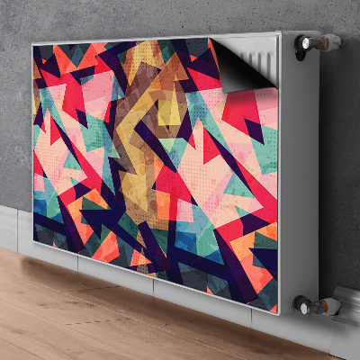 Magnetic radiator mat Autumn abstraction