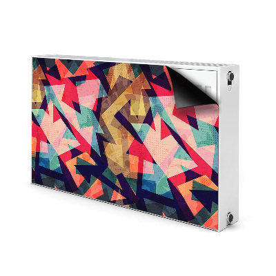 Magnetic radiator mat Autumn abstraction