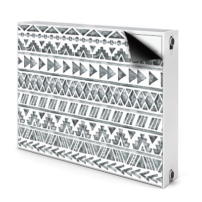 Magnetic radiator mat Ethnic pattern