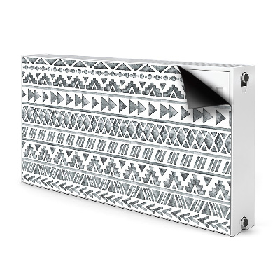 Magnetic radiator mat Ethnic pattern