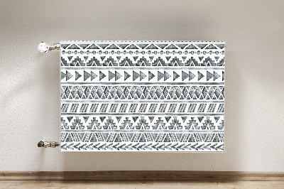 Magnetic radiator mat Ethnic pattern