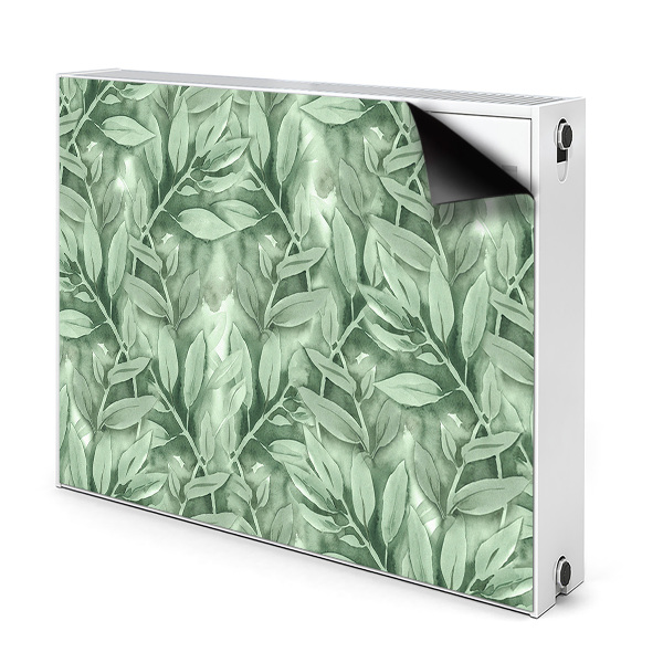 Magnetic radiator mat Smooth leaves