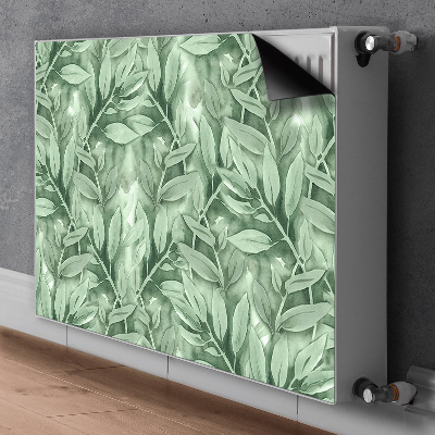 Magnetic radiator mat Smooth leaves