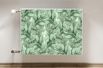 Magnetic radiator mat Smooth leaves