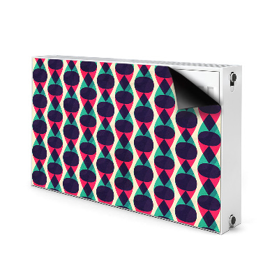 Decorative radiator cover Colorful pattern