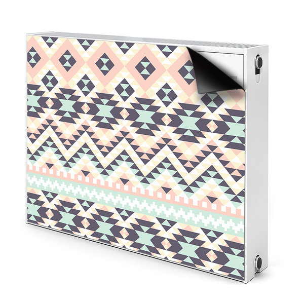 Magnetic radiator mat Ethnic pattern