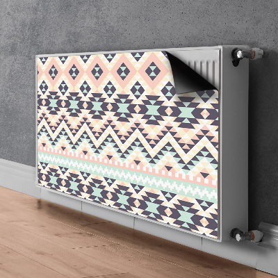 Magnetic radiator mat Ethnic pattern