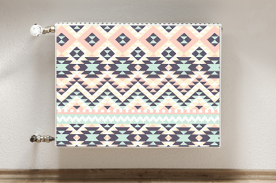 Magnetic radiator mat Ethnic pattern