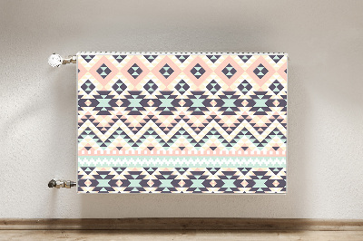 Magnetic radiator mat Ethnic pattern