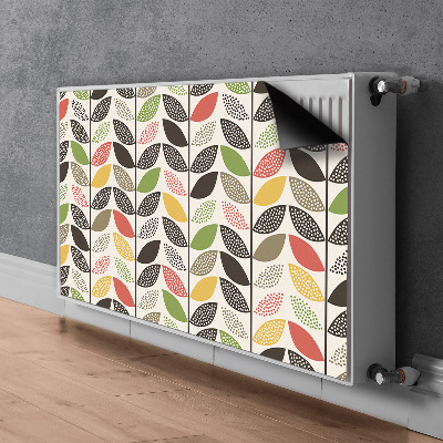 Decorative radiator cover Colorful pattern