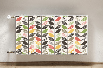 Decorative radiator cover Colorful pattern