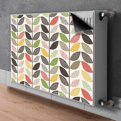 Decorative radiator cover Colorful pattern