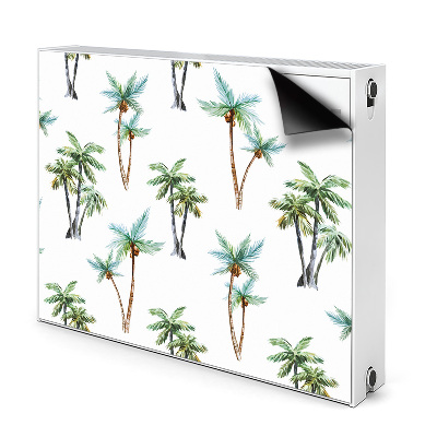 Decorative radiator mat Palm mural