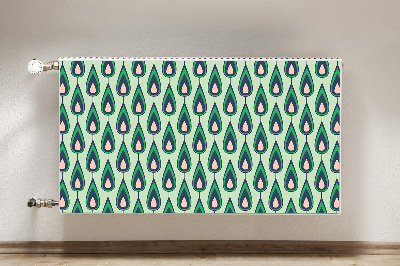 Magnetic radiator mat Green tears